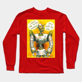 Robots Kill Long Sleeve T-Shirt